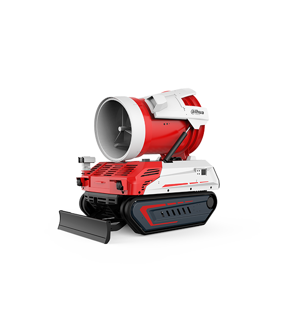 Robot cứu hỏa hút khói