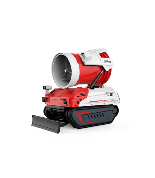 Robot cứu hỏa hút khói